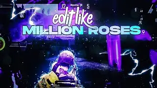 Million Roses pubg montage | beat sync montage | am david gaming |