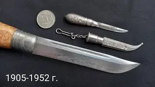 Финки миниатюры, Muisto puukko, памятные мини пуукко, финские ножи 1905-1952 г.
