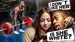 BIG DEADLIFTS & MY GIRLFRIEND REACTS TO YOUR MEAN COMMENTS