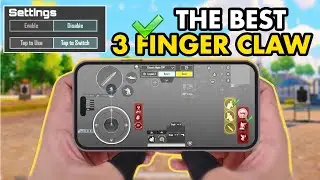 PUBG MOBILE 3 FINGER CLAW SETTINGS 🔥 +CODE ✅ COPY & USE!