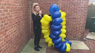 Balloon cigarette popping looner