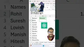 Don't stuck while using Excel‼️Instead Search on Chatgpt #exceltips #exceltricks #shorts #chatgpt