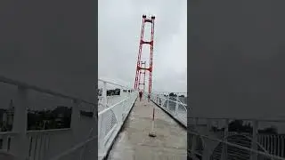 jembatan menuju pulau kumala kutaikartanegara 