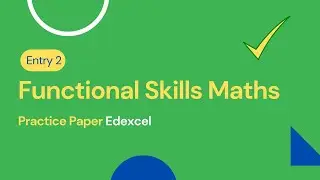 Entry 2 Edexcel Functional Skills Maths Practice Paper Edexcel