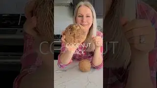 How to open coconut without a mess 