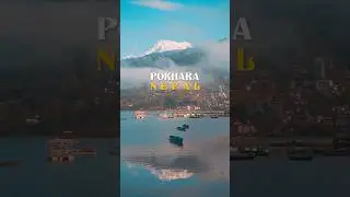 Phewa Lake - Most Beautiful Place in Pokhara Nepal 🇳🇵#shorts #nepal #pokhara