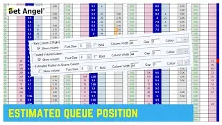 Betfair trading - Scalping - Using estimated position in queue on Bet Angel