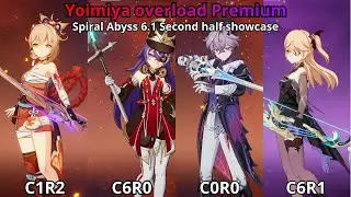 Durin is AWESOME for Yoimiya! | New best Yoimiya team showcase | Spiral Abyss 6.1 second half