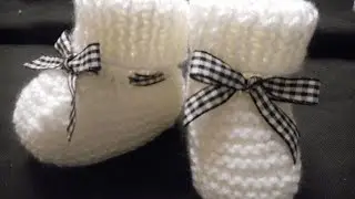 tuto tricot chaussons parti 2