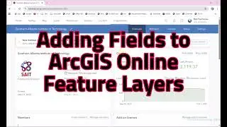 Adding Fields to ArcGIS Online Feature Layers