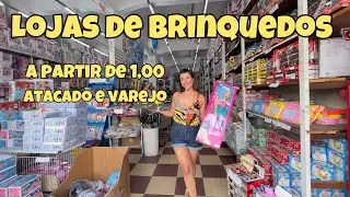 Brinquedos a partir de 2 Reais tem no Brás | atacado e varejo