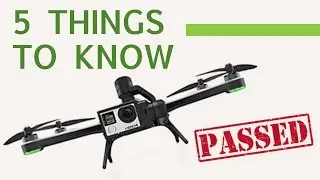 THE DRONE TEST BASICS: Info you need to know to be an official commercial drone pilot in the US