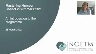 Mastering Number Cohort 2 Summer Start – Live Stream 2022