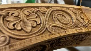 Резьба полноценная четырехосевая с осью А на станке WOODTEC 1514:4