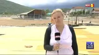 Преспа со нова плажа во Стење, 2015