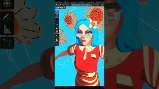 Toon Shading a Stylized Character In Blender
