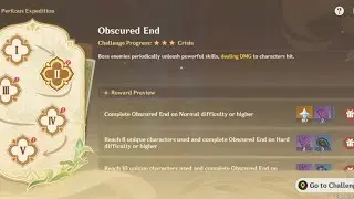 [Genshin Impact] Event: Perilous Expedition • II - Obscured End