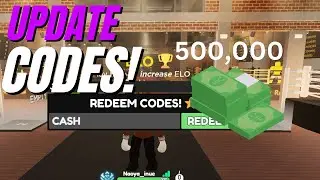 *NEW* UPDATE! CASH* CODES* 🥊 BOXING BETA! [NEW MAP 🌴] ROBLOX