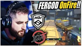 FALLEN VOCÊ É O REI DA TRAIN! FERGOD CLUTCH SENSACIONAL!! MIBR vs 100Thieves CS GO BEST HIGHLIGHTS