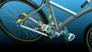 Chainless Bicycle STRINGBIKE(mani4astro) Inventions