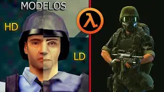 Half-Life: La polemica de los modelos en alta definicion o HD