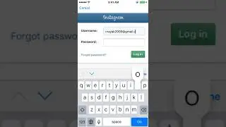 Instagram Login Recording