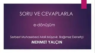 soru ve cevaplarla e-dönüşüm