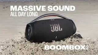 The New JBL Boombox 3!! (Monstrous Bass)