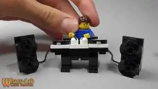 LEGO TUTORIAL | How to build a turn table with speakers