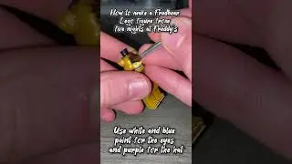 [LEGO/FNAF] ⚠️HOW TO MAKE A CUSTOM LEGO FREDBEAR FIGURE⚠️ 