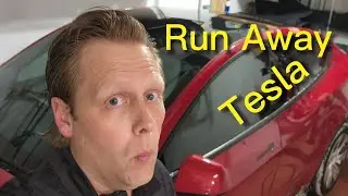 DRIVING BY ITS SELF - What Could Go Wrong? Tesla Model Y FSD Beta Summon in action