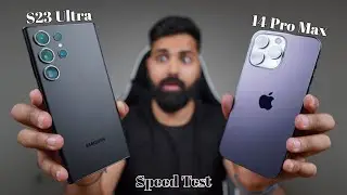 Samsung S23 Ultra vs iPhone 14 Pro Max Speed Test Comparison | Shocking Results 😱