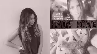 Hair done! - Ashley Tisdale