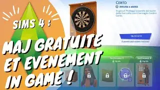 MAJ et évènement in game dans les sims 4