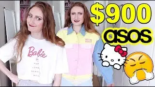 I SPENT $900 AT ASOS!! HAUL AND TRY ON: HELLO KITTY COLLECTION + MORE!