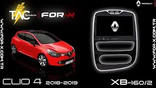 FOR-X XB-160-2 RENAULT CLIO4 (2018-2019) Multimedia