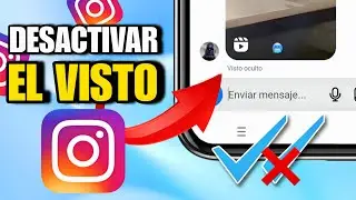 Cómo se DESACTIVA el VISTO en INSTAGRAM (2024) Tutorial Paso a Paso