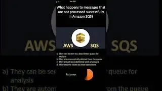 AWS SQS| What happens to messages that are not processed successfully in Amazon SQS?