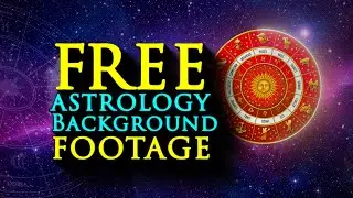 #astrology Horoscope Background Video For Devotional Use Free Stock Footage #rashichakra