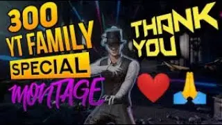 300 SUBSCRIBERS SOMETHING SPECIAL MONTAGE | THANK YOU FOR 300 FAMILY💘💘 | VIPER ANDGENICS