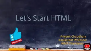 Introduction of HTML (Hypertext Markup Language)