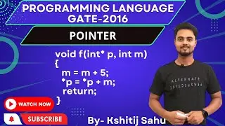 Programming Language GATE-2016 Problem Solution