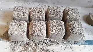 sandcement crumbling  😝| dry floor and clay pot dusty satisfying crumbling | sandplay #sleepaid