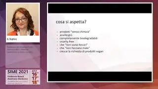 Aspettative del consumatore sulla cosmesi EcoBio - dott.ssa Barbara Righini @42°Congresso SIME