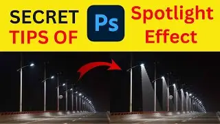 Spot light effect in photoshop | photoshop tutorial | FTM
