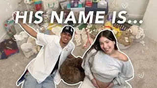 OUR BABY’S NAME REVEAL!!!