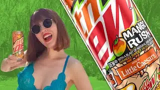 Lety Does Drinking the Mango Rush Mango Sweet Heat Flavor Dew From Mountain Dew