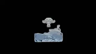 Water Interaction 3d Render test #3danimation