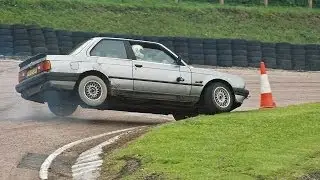 Drift Practice on 2 Wheels at Lydden Hill Apr 2014