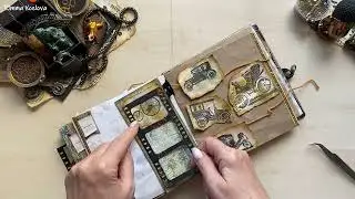 Новые видеоуроки скрапбукинга Джанк №7